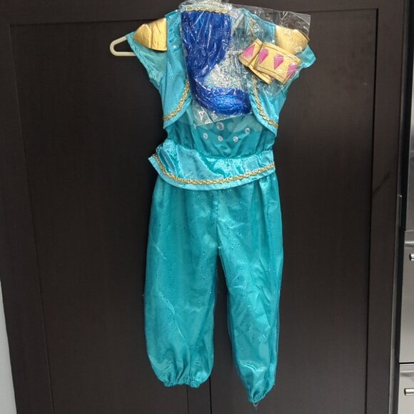 Kids Shimmer & Shine Blue and Gold Costume - NWT Size Small 4-6 - Picture 3 of 6
